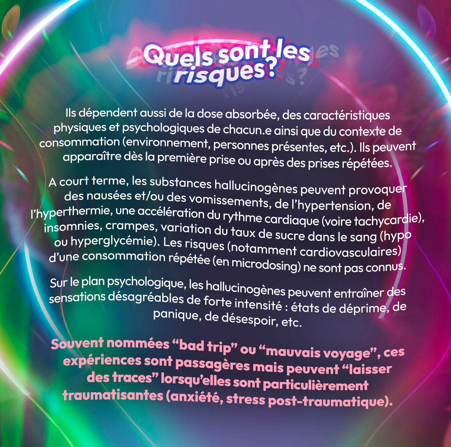 Télécharger le flyer sur les drogues psychédéliques en pdf